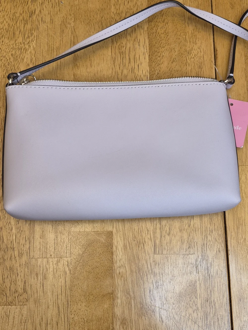 Kate Spade New York Ivy Street Amy Smooth Leather Crossbody Bag Lilac Moon $198 - Picture 7 of 8